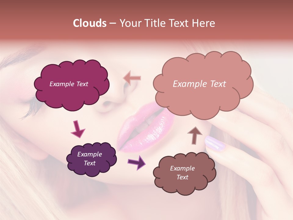 Fashion Hair Style PowerPoint Template