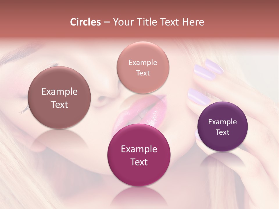 Fashion Hair Style PowerPoint Template