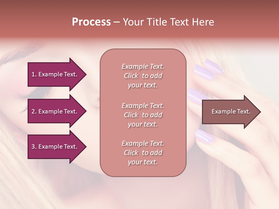 Fashion Hair Style PowerPoint Template