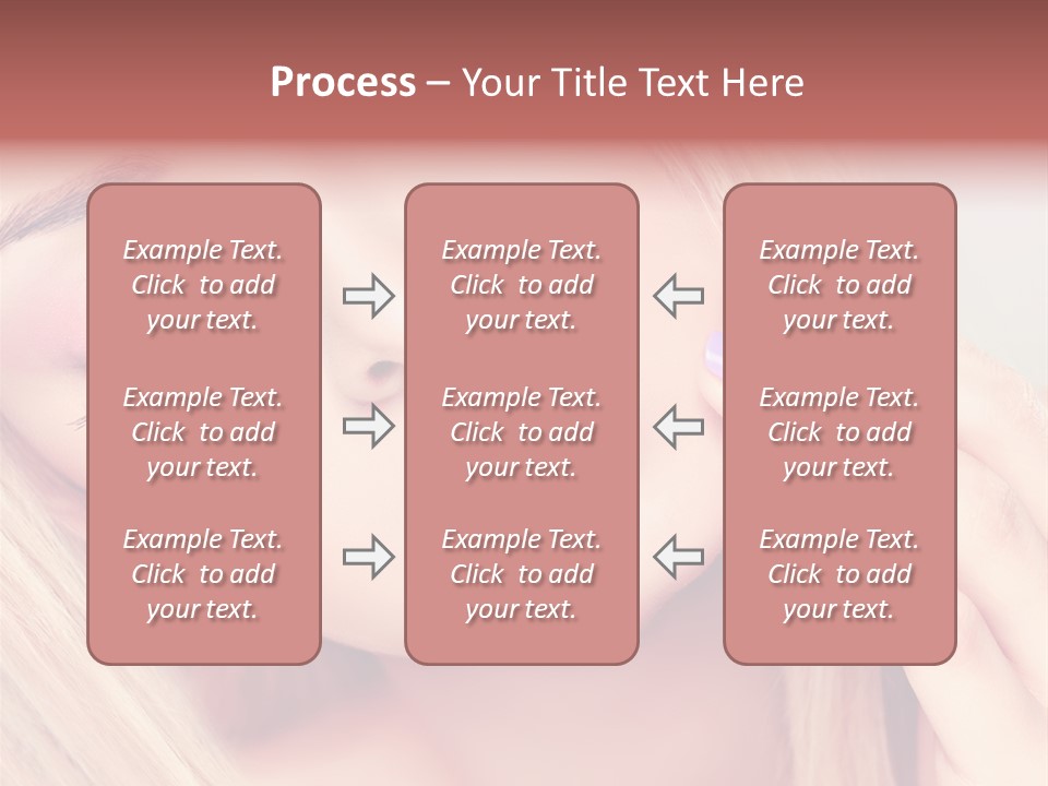 Fashion Hair Style PowerPoint Template