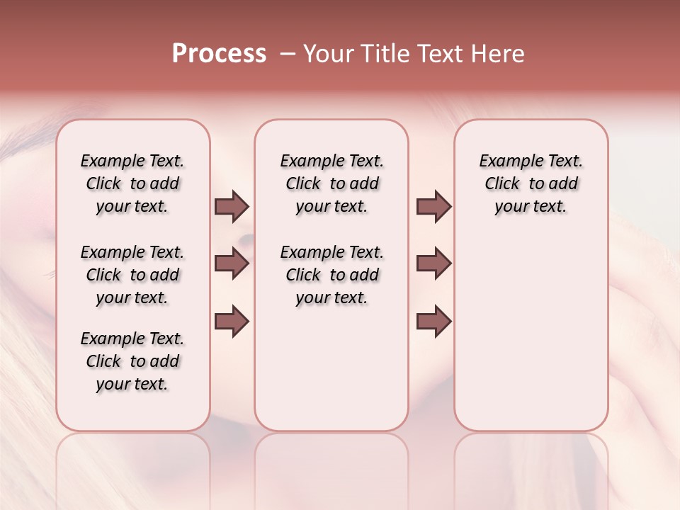 Fashion Hair Style PowerPoint Template