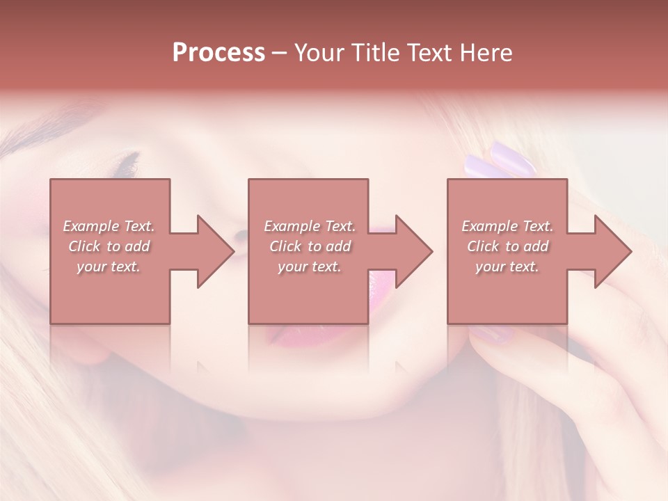 Fashion Hair Style PowerPoint Template