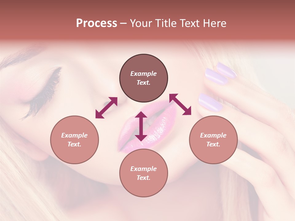 Fashion Hair Style PowerPoint Template