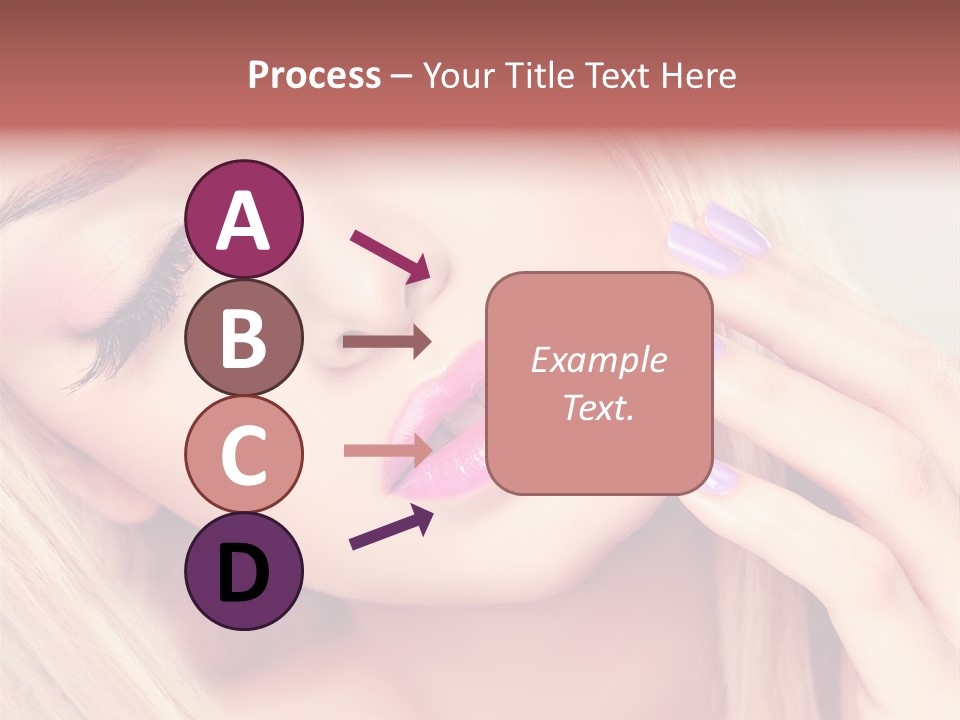 Fashion Hair Style PowerPoint Template