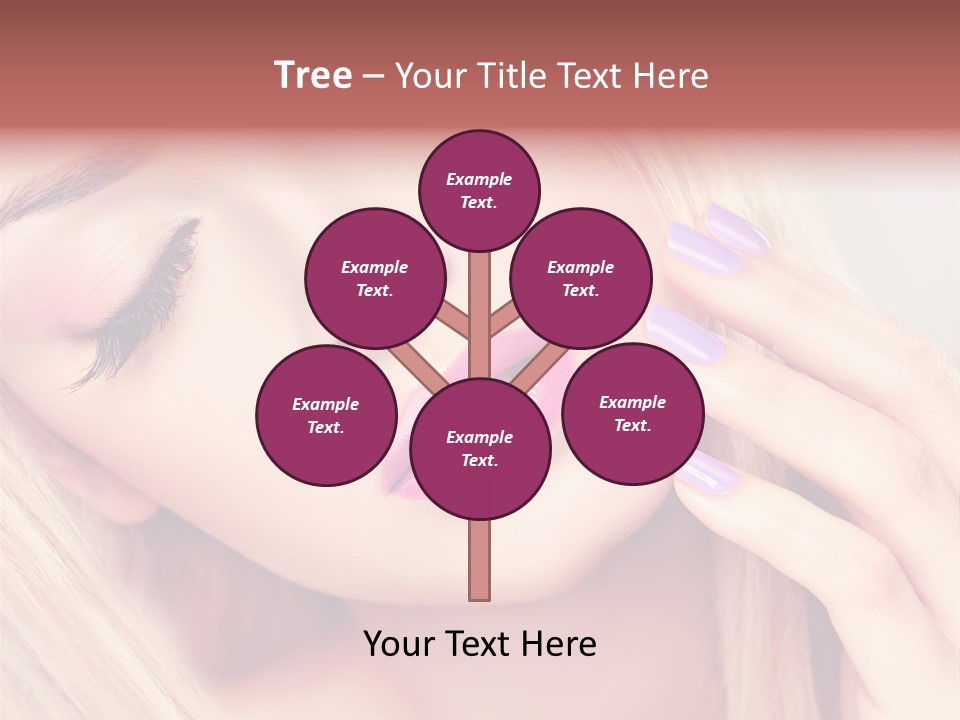 Fashion Hair Style PowerPoint Template