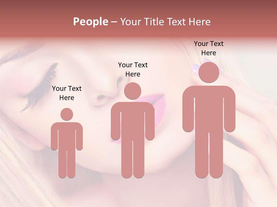 Fashion Hair Style PowerPoint Template