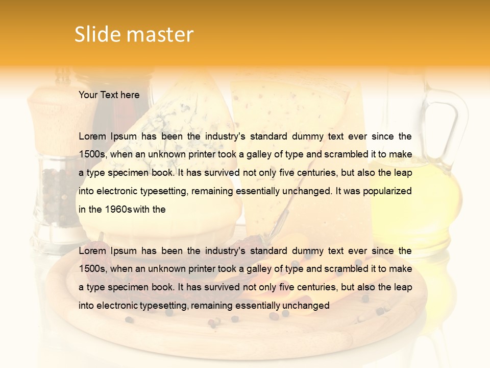 Kitchen Part Luxury PowerPoint Template