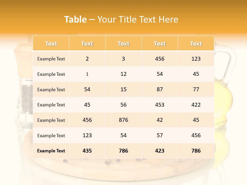 Kitchen Part Luxury PowerPoint Template