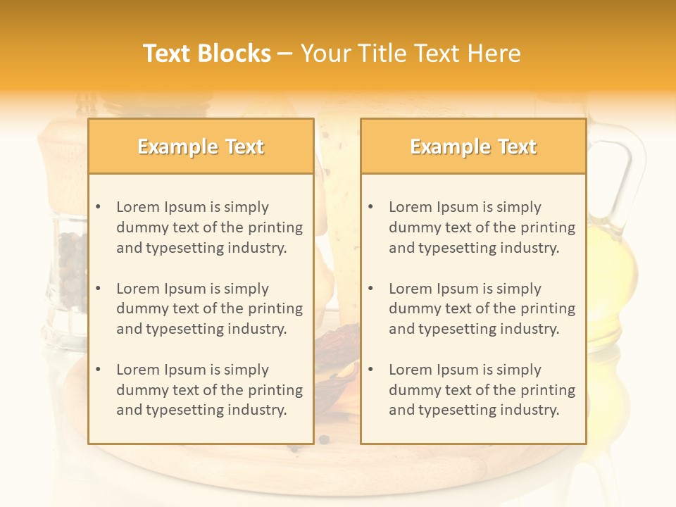 Kitchen Part Luxury PowerPoint Template