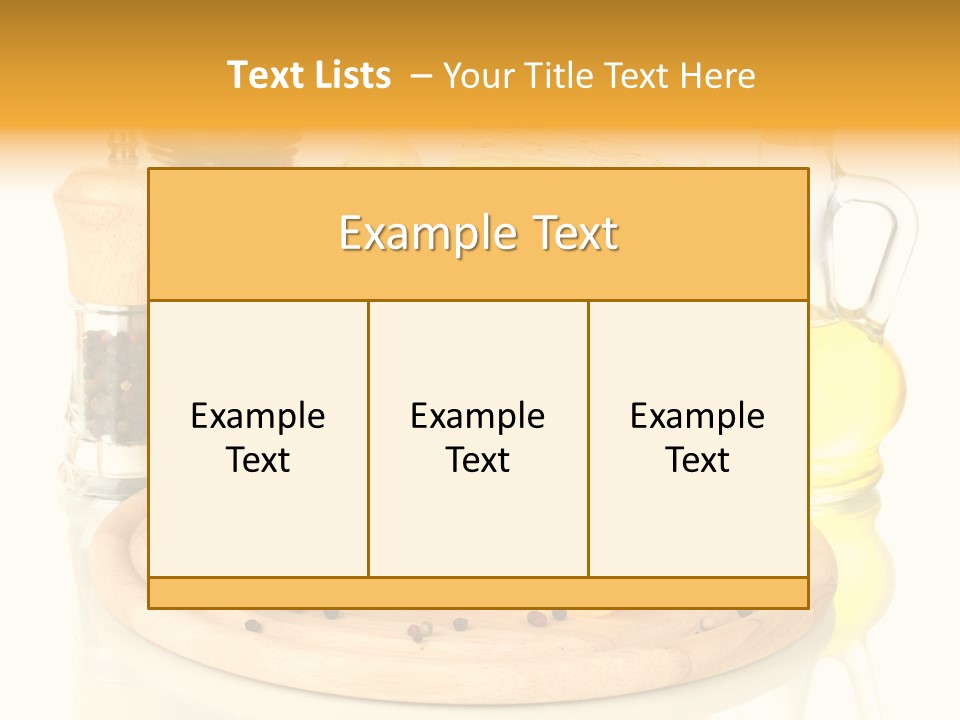 Kitchen Part Luxury PowerPoint Template