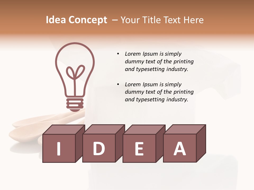 Head Dish Culinary PowerPoint Template