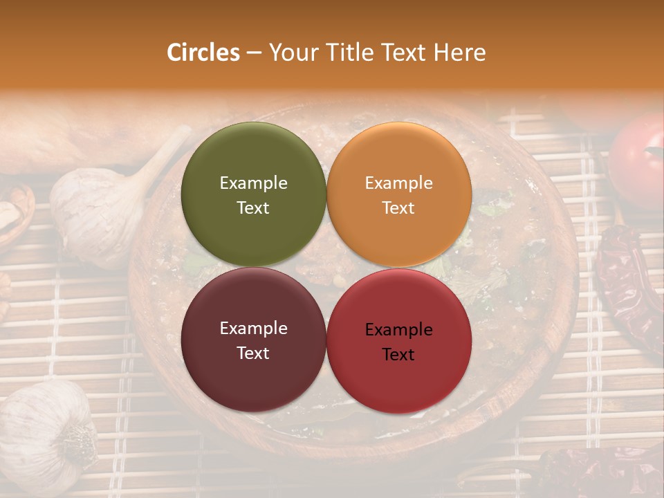 Rice Soup Caucasian PowerPoint Template