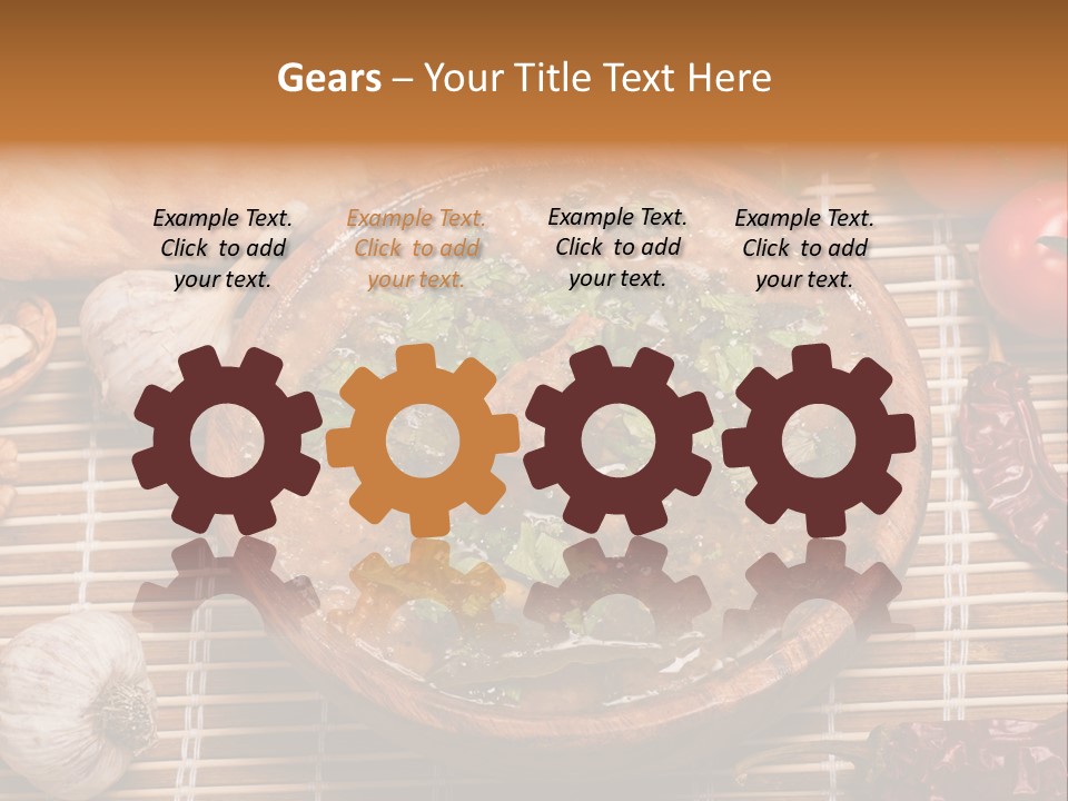 Rice Soup Caucasian PowerPoint Template