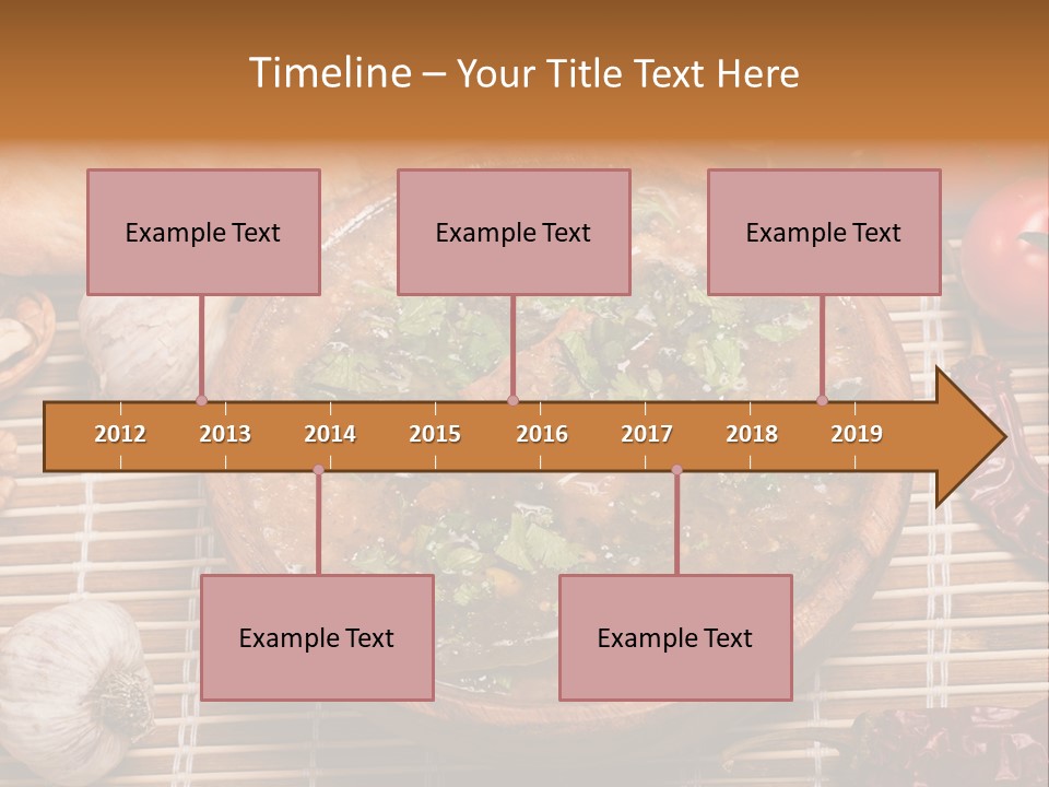 Rice Soup Caucasian PowerPoint Template