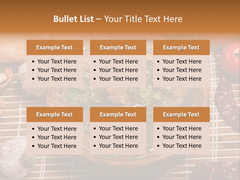 Rice Soup Caucasian PowerPoint Template