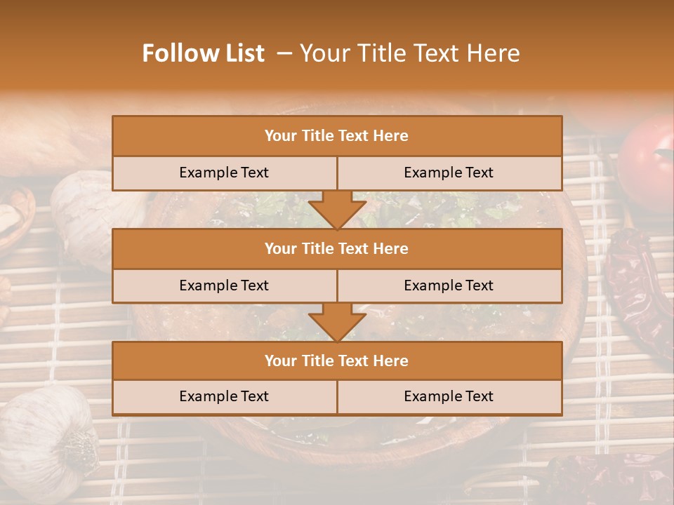 Rice Soup Caucasian PowerPoint Template