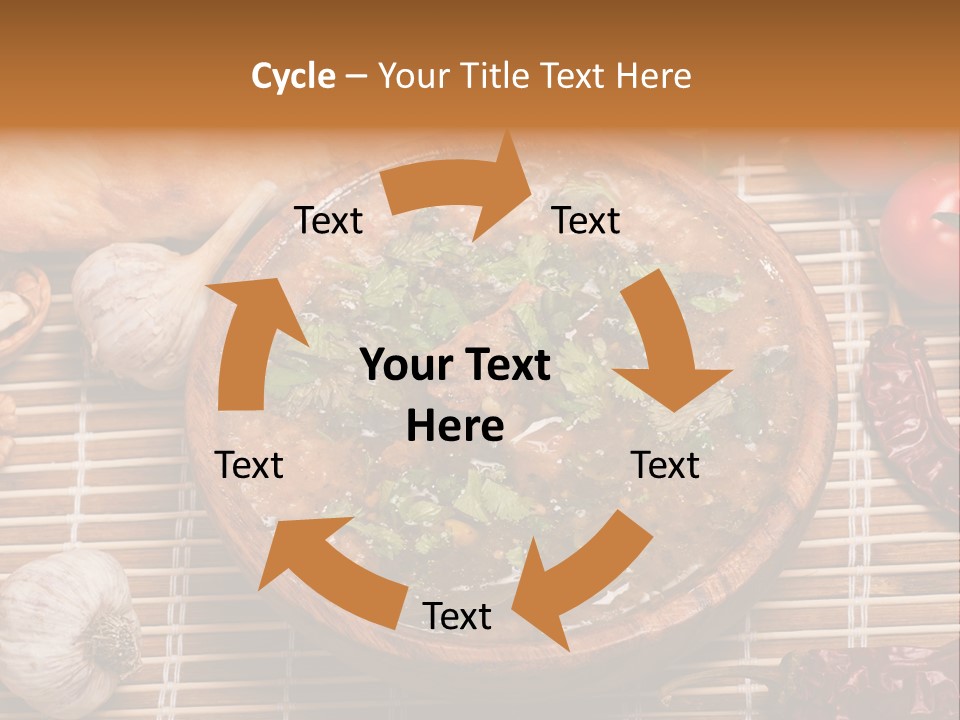 Rice Soup Caucasian PowerPoint Template