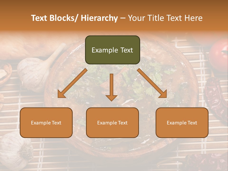 Rice Soup Caucasian PowerPoint Template