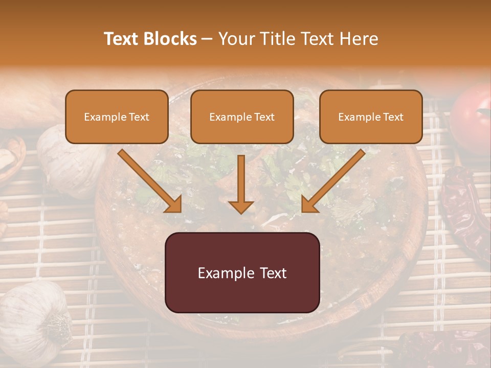 Rice Soup Caucasian PowerPoint Template
