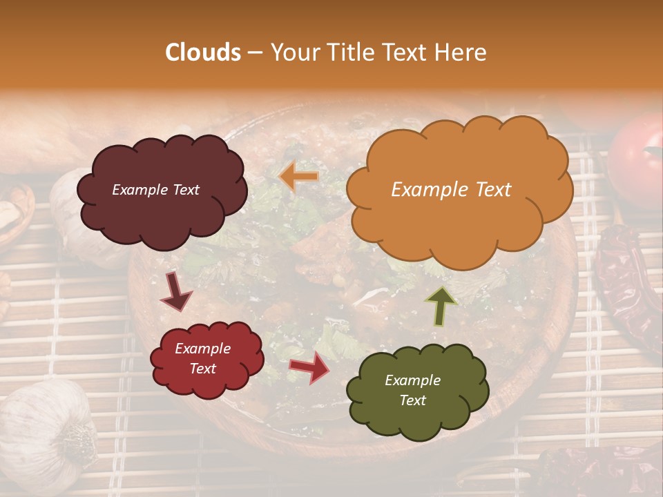 Rice Soup Caucasian PowerPoint Template