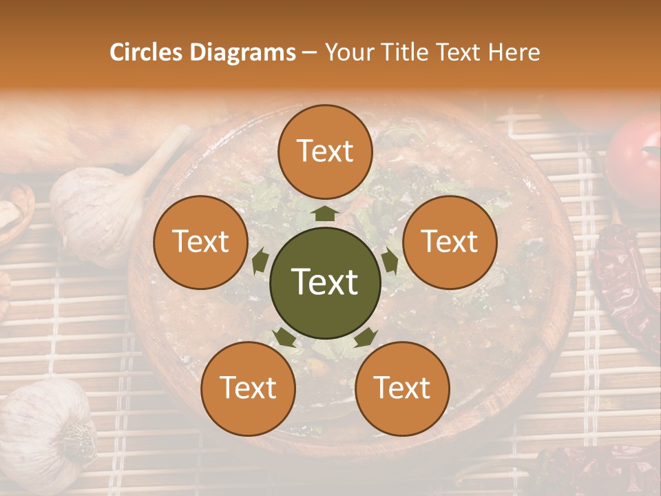 Rice Soup Caucasian PowerPoint Template