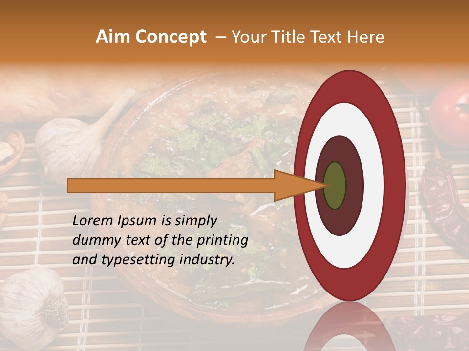Rice Soup Caucasian PowerPoint Template