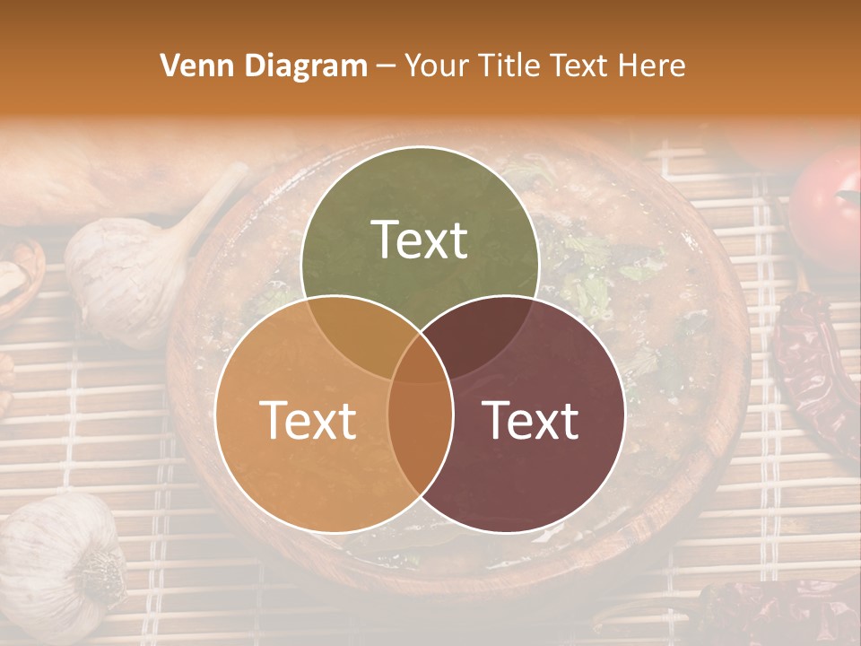 Rice Soup Caucasian PowerPoint Template