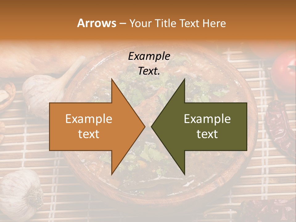 Rice Soup Caucasian PowerPoint Template