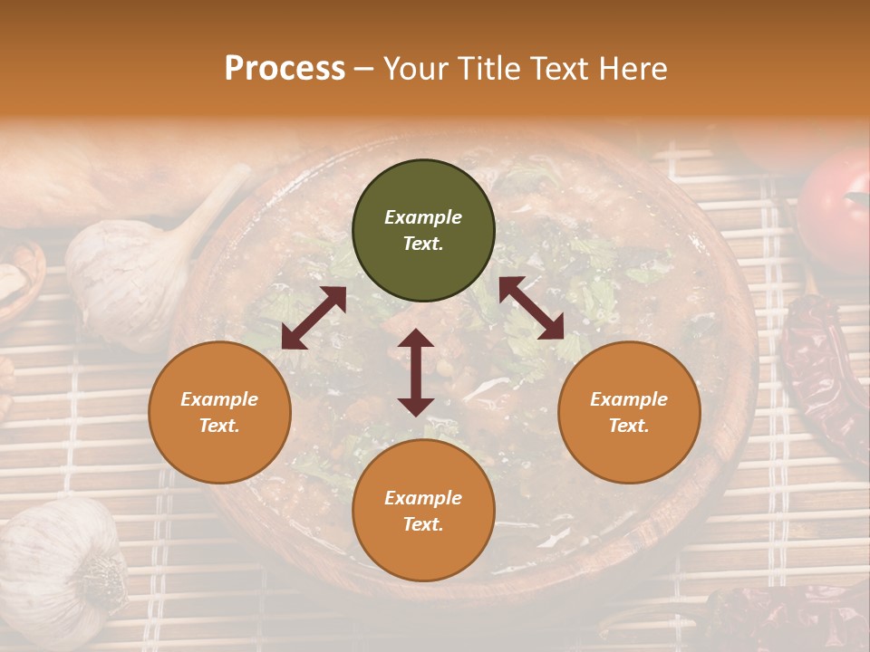 Rice Soup Caucasian PowerPoint Template
