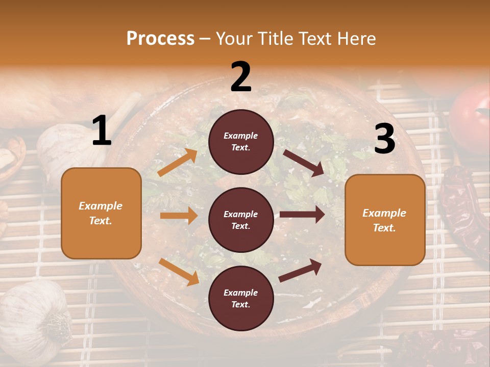 Rice Soup Caucasian PowerPoint Template