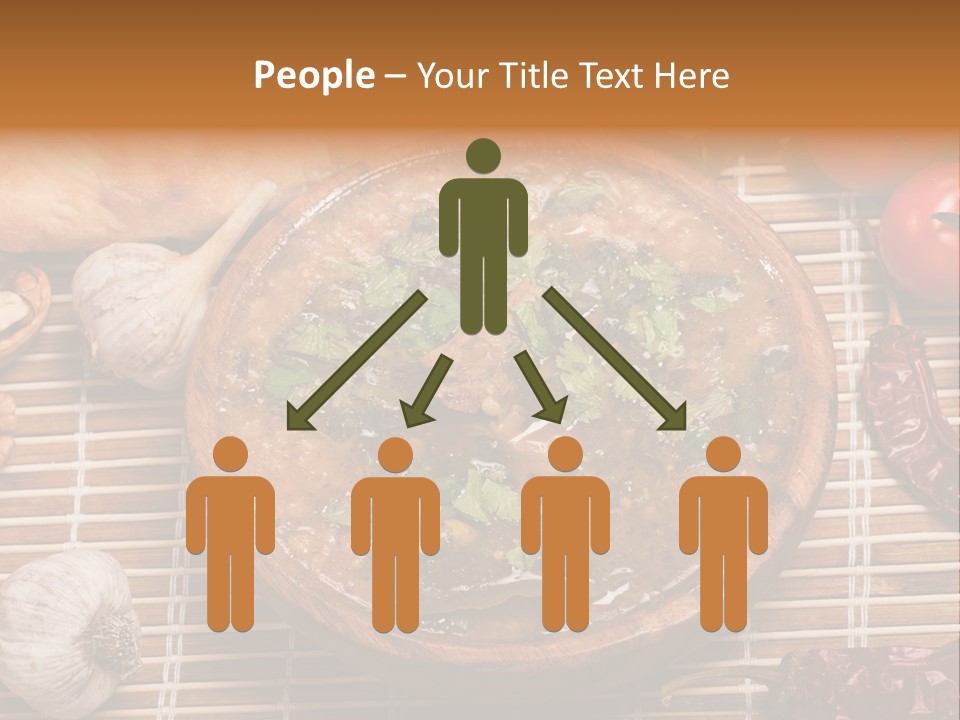 Rice Soup Caucasian PowerPoint Template