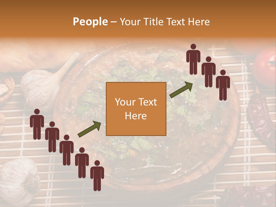 Rice Soup Caucasian PowerPoint Template