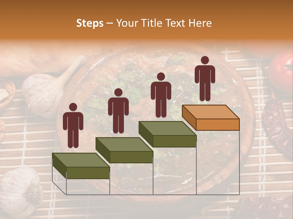 Rice Soup Caucasian PowerPoint Template