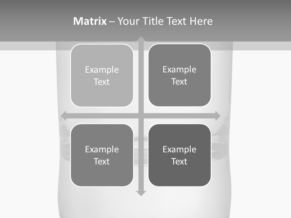 Alcohol Isolated White PowerPoint Template