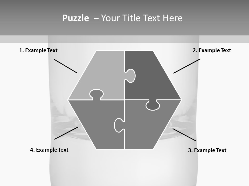 Alcohol Isolated White PowerPoint Template