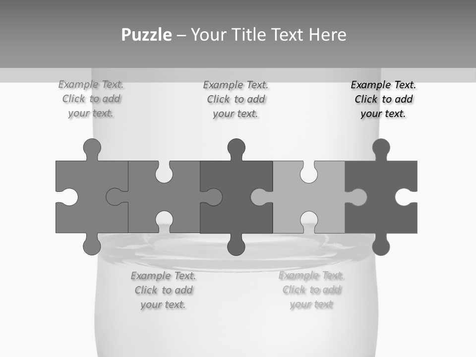 Alcohol Isolated White PowerPoint Template