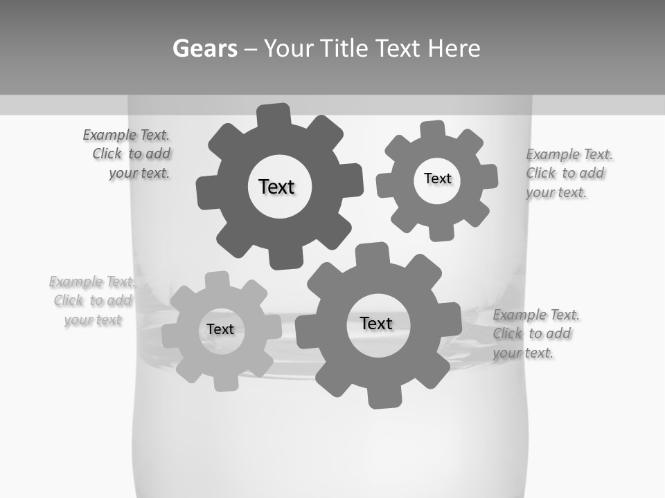 Alcohol Isolated White PowerPoint Template