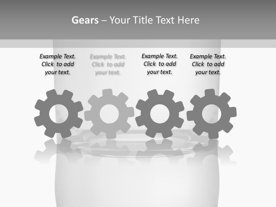 Alcohol Isolated White PowerPoint Template