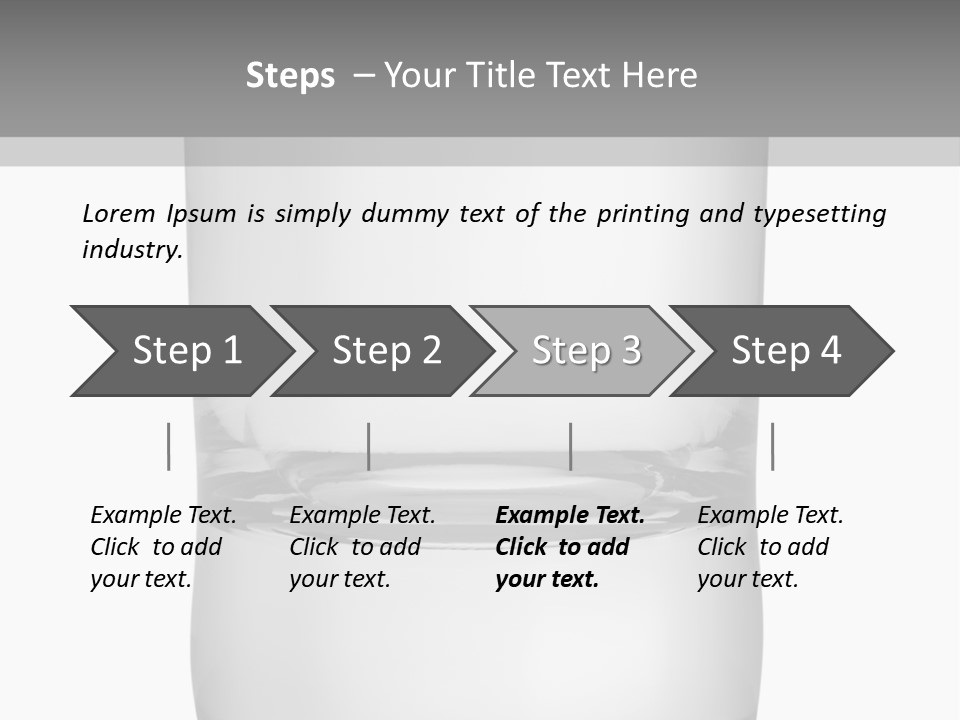Alcohol Isolated White PowerPoint Template