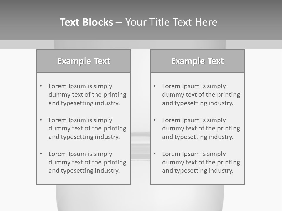 Alcohol Isolated White PowerPoint Template