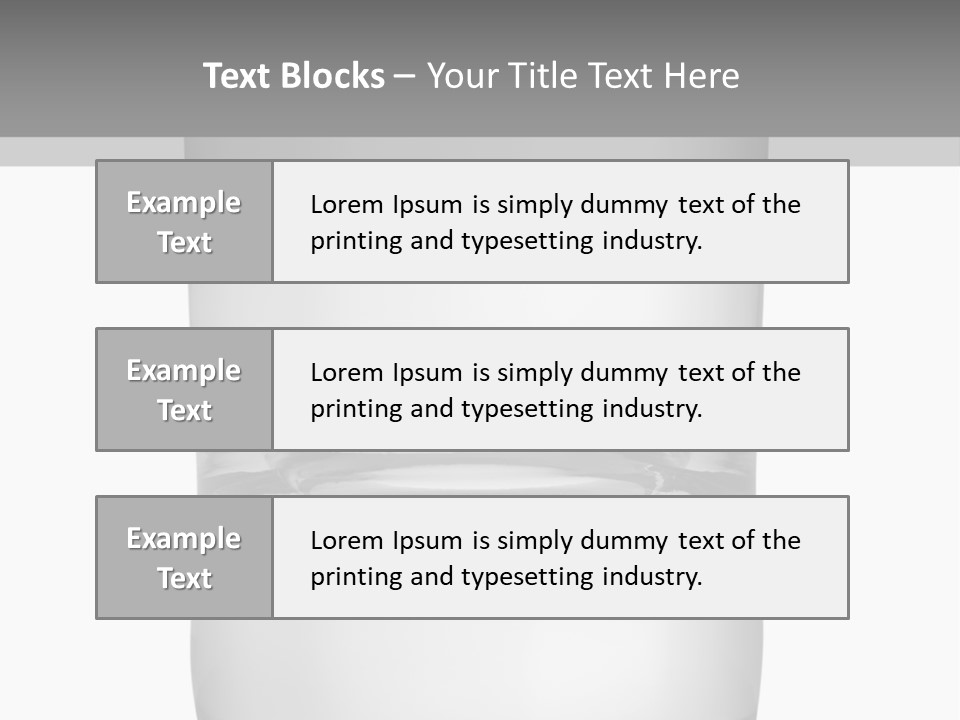 Alcohol Isolated White PowerPoint Template