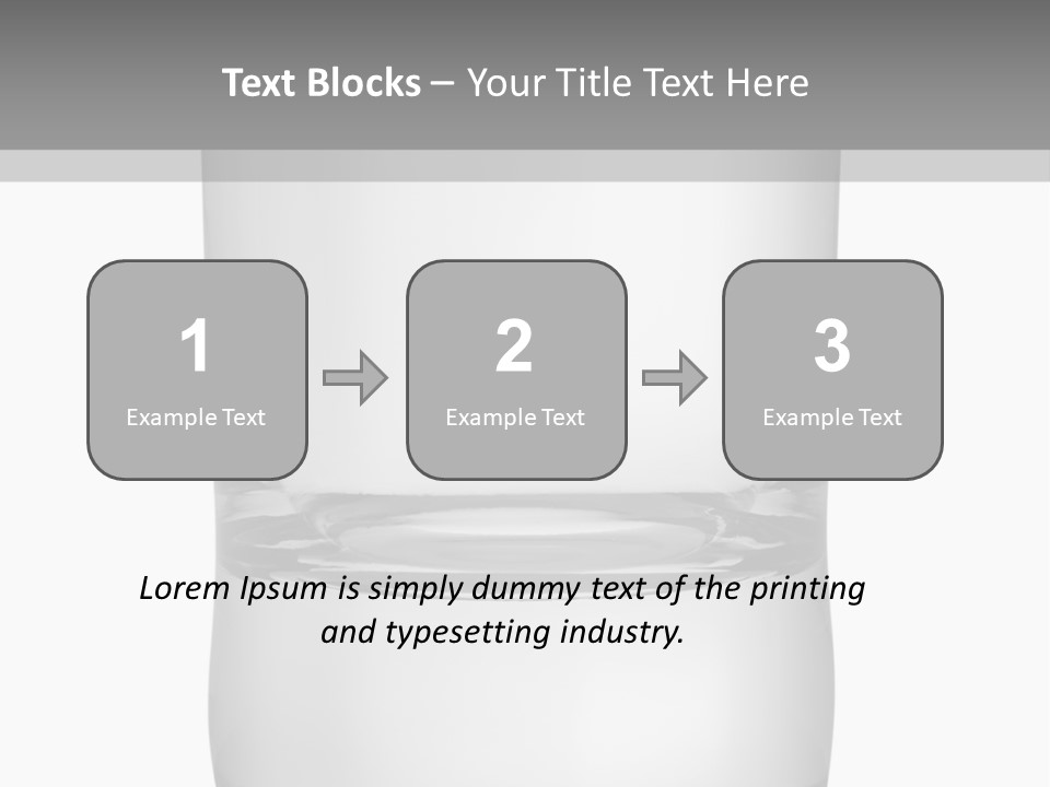 Alcohol Isolated White PowerPoint Template