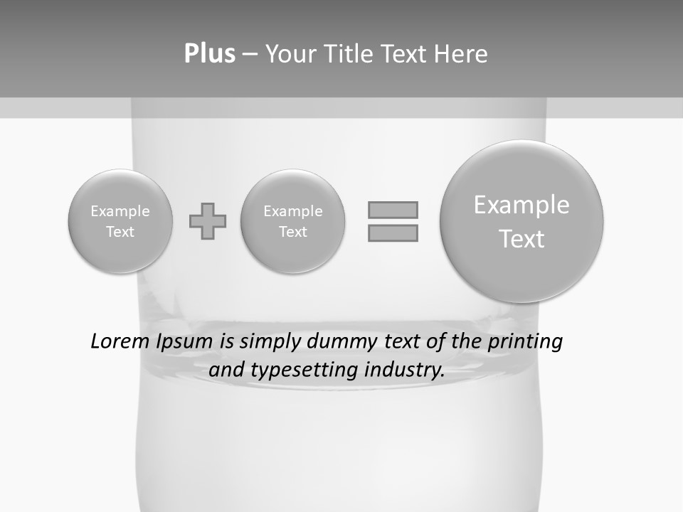Alcohol Isolated White PowerPoint Template