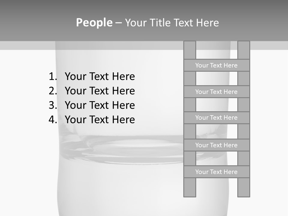 Alcohol Isolated White PowerPoint Template