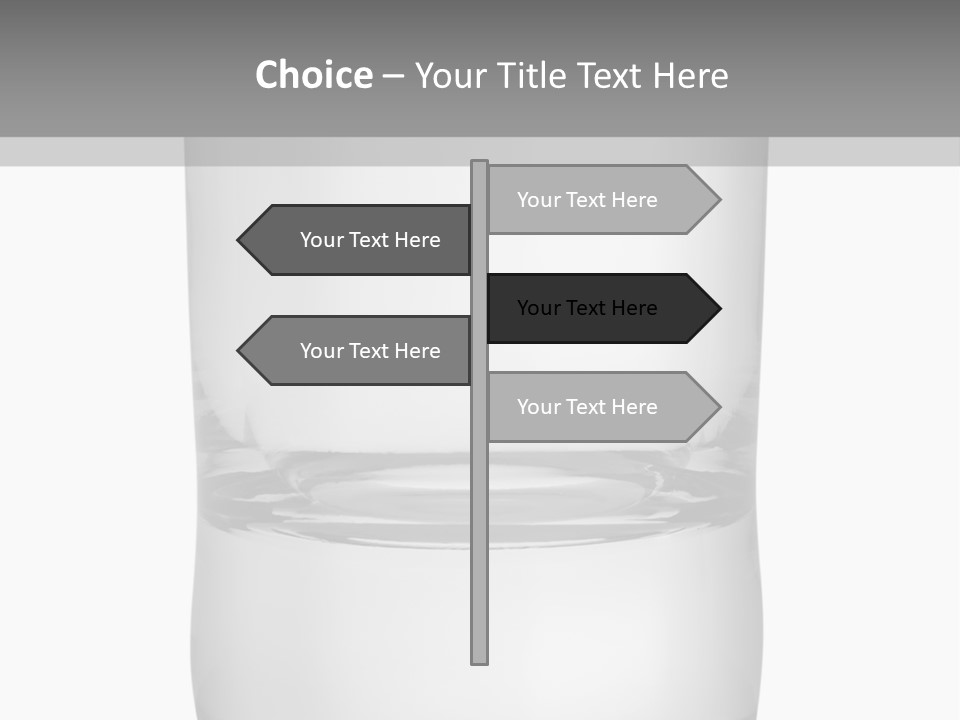 Alcohol Isolated White PowerPoint Template
