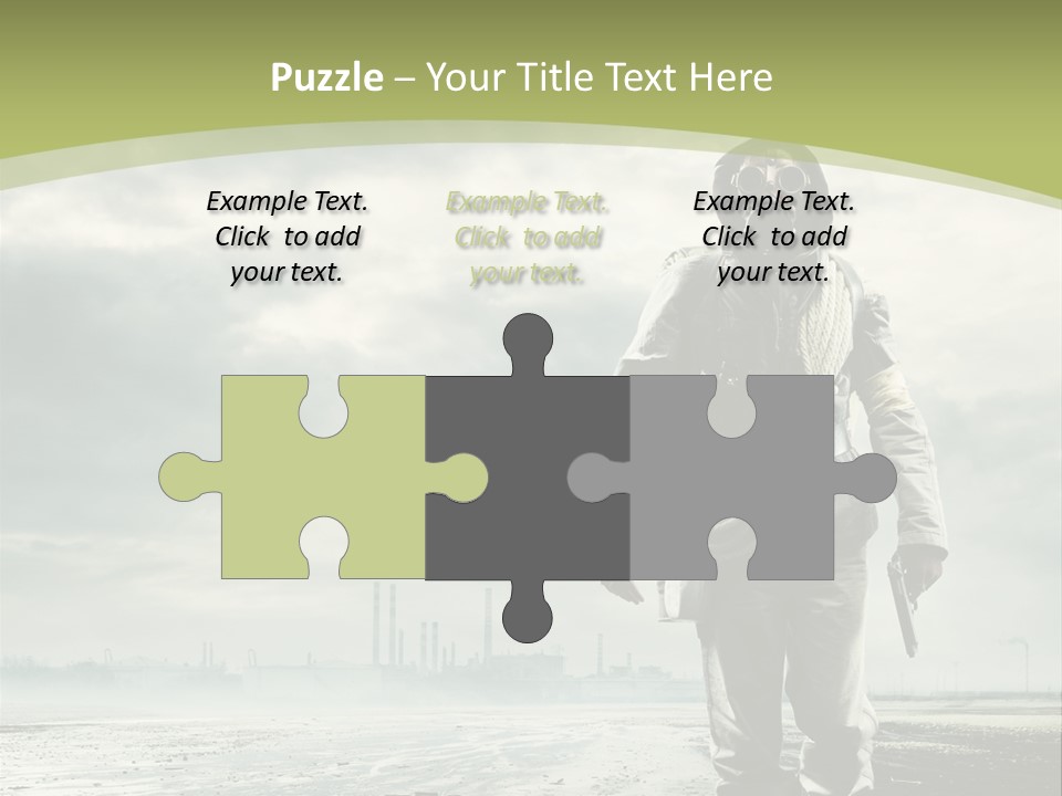 Busy Apocalypse Unpleasant Smell PowerPoint Template