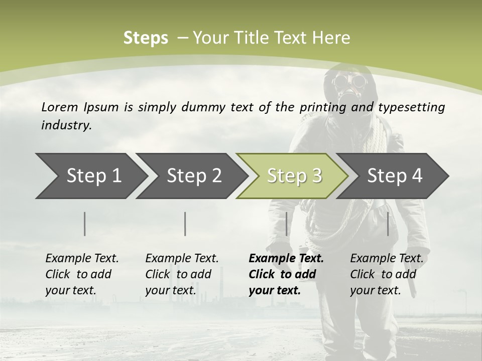 Busy Apocalypse Unpleasant Smell PowerPoint Template