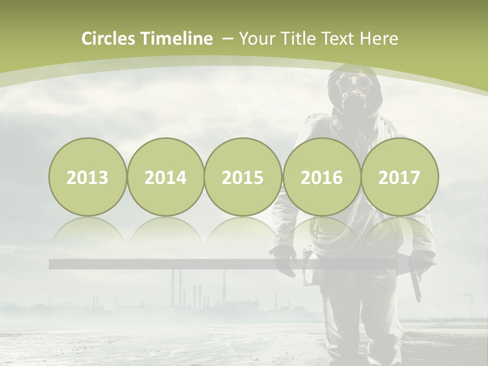 Busy Apocalypse Unpleasant Smell PowerPoint Template