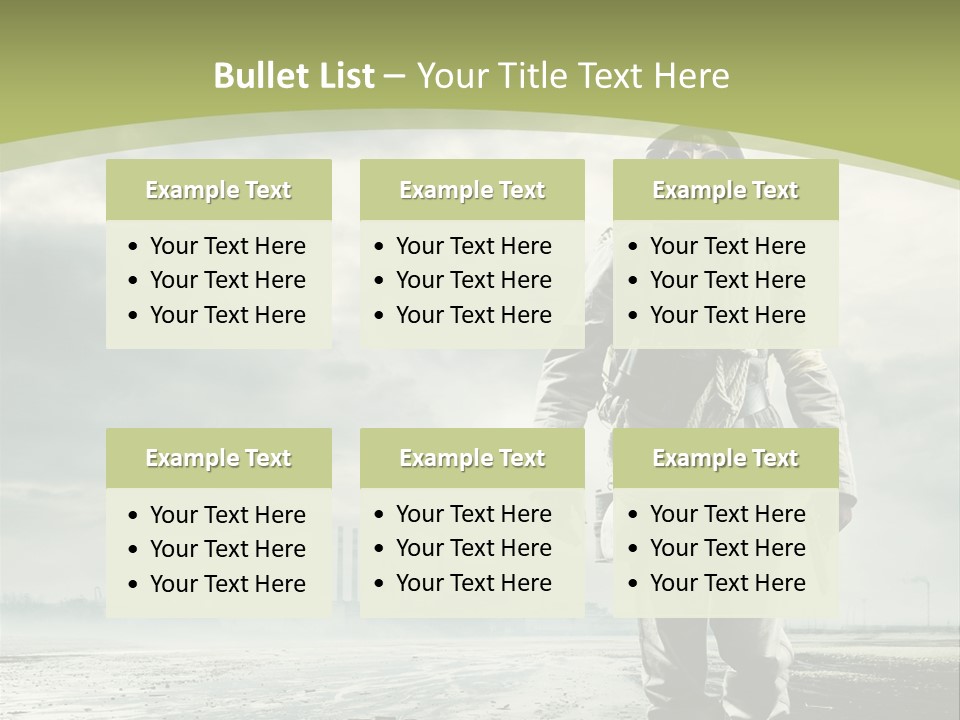 Busy Apocalypse Unpleasant Smell PowerPoint Template