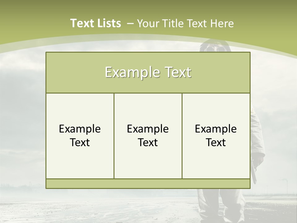 Busy Apocalypse Unpleasant Smell PowerPoint Template